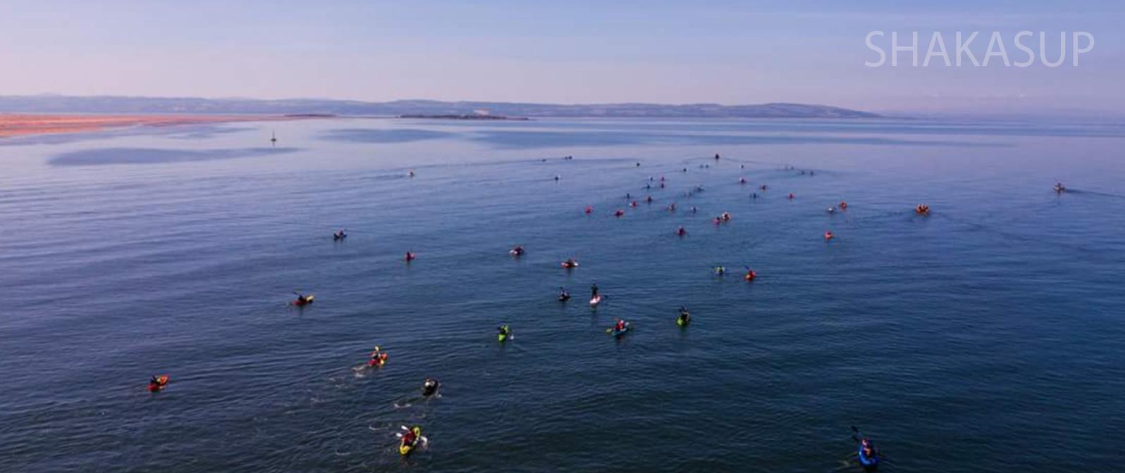 Stand up paddleboarding